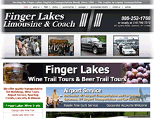 Tablet Screenshot of fingerlakeslimo.com